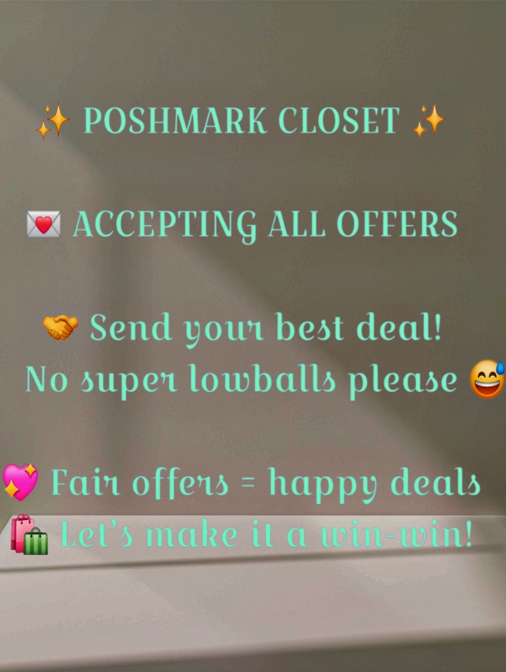 Poshmark Closet Promotional